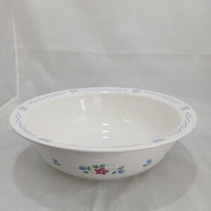 Pfaltzgraff Floral Serving Bowl Dish 11.5" x 4"